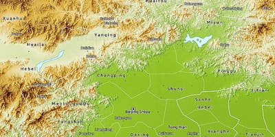 نقشہ کے بیجنگ 3d